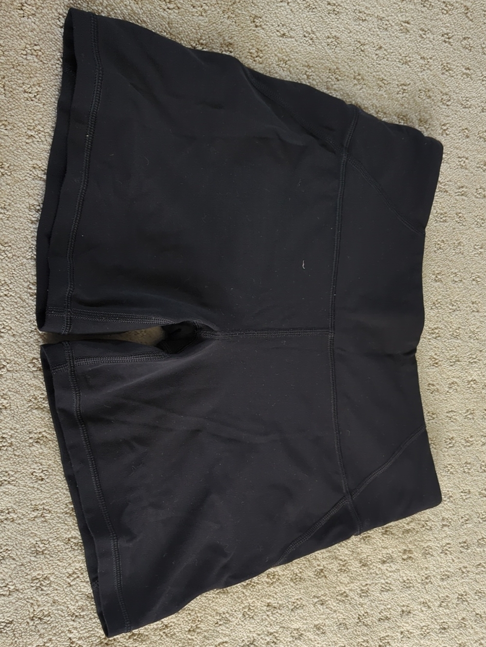Men's Black Athletic Compression Shorts